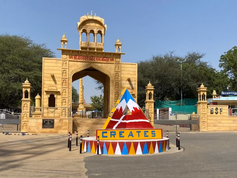 Tanot Mata Temple near the India-Pakistan border in Jaisalmer